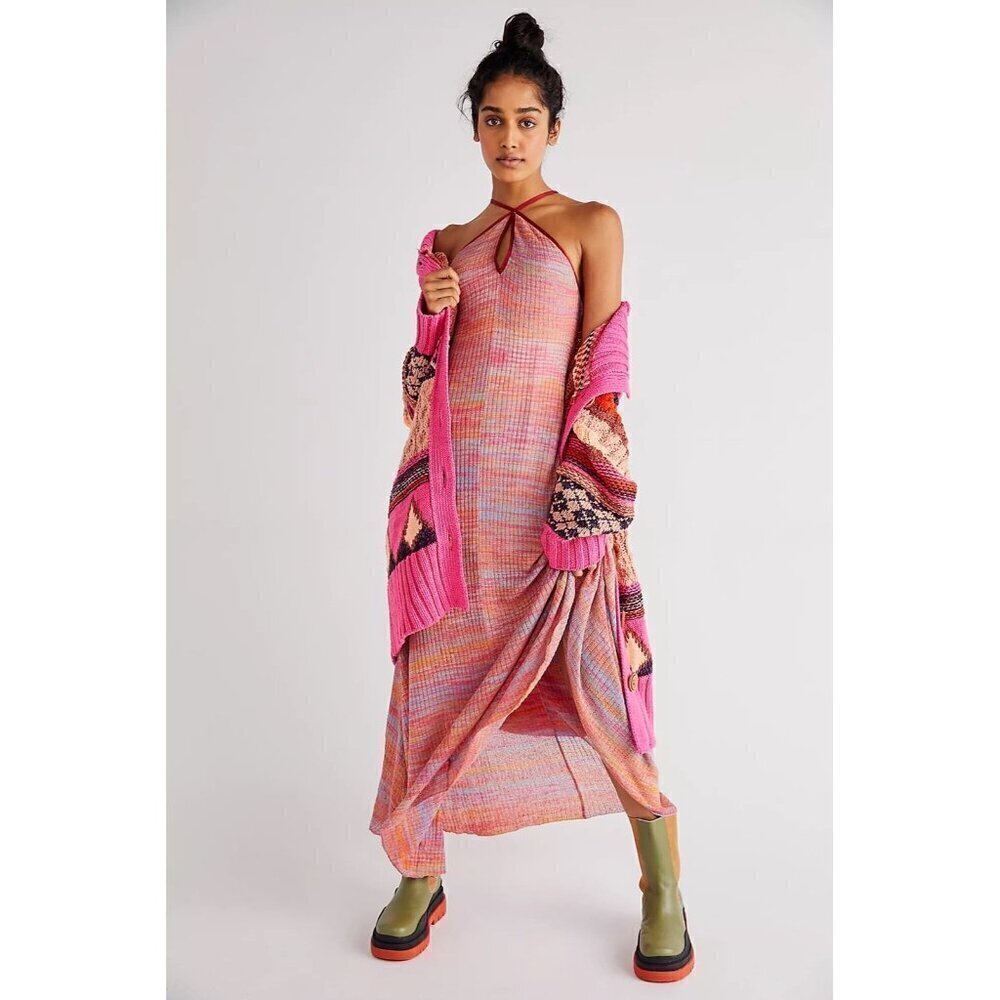 Free People Endless Love Maxi knitted Dress